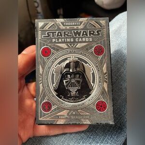 Disney Star Wars Theory11 Premium Playing Cards - Black and Red